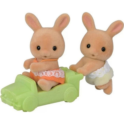 EPOCH Sylvanian Families 5772 Sunny Rabbit Twins Figure