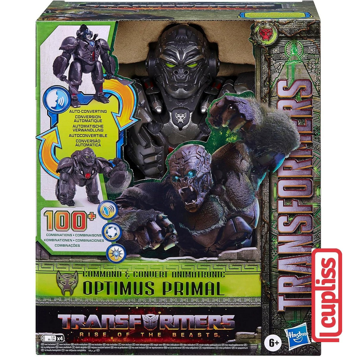 Hasbro Transformers F3937 Optimus Primal Animatronic Rise of the Beast