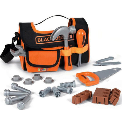 Black Decker Smoby Fabric Tool 7600360142 with 4 Tools Case