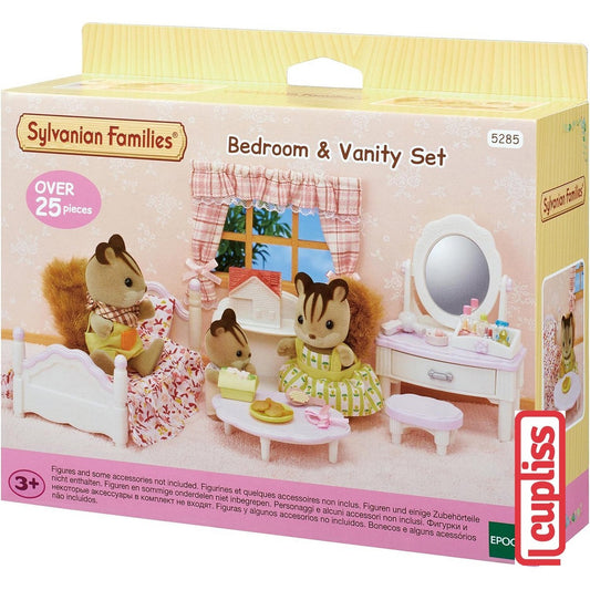 EPOCH Sylvanian Families 5285 Bedroom and Vanity Set