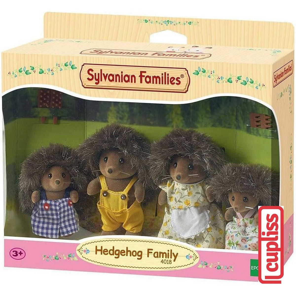 EPOCH Sylvanian Families 4018 Hedgehog Family Figure