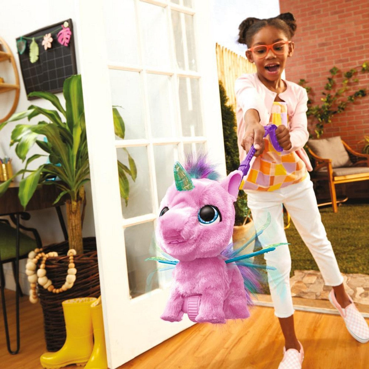 FurReal Flyalots My Alicorn Plush Interactive Animatronic Hasbro F6372