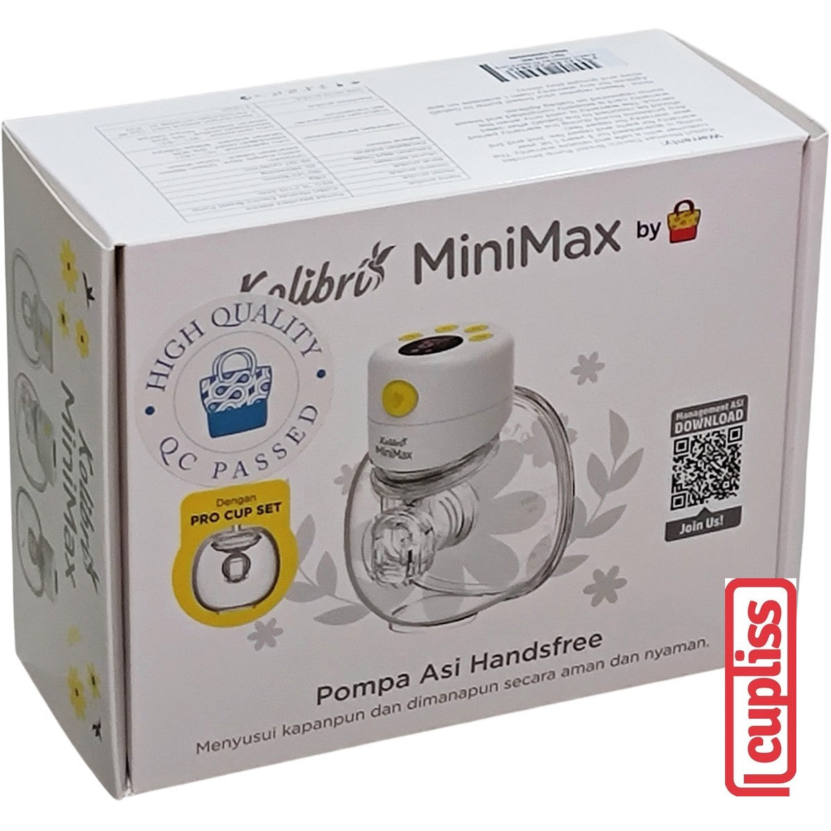 GABAG Breastpump Kolibri Minimax Electric Pompa ASI Breast Pump