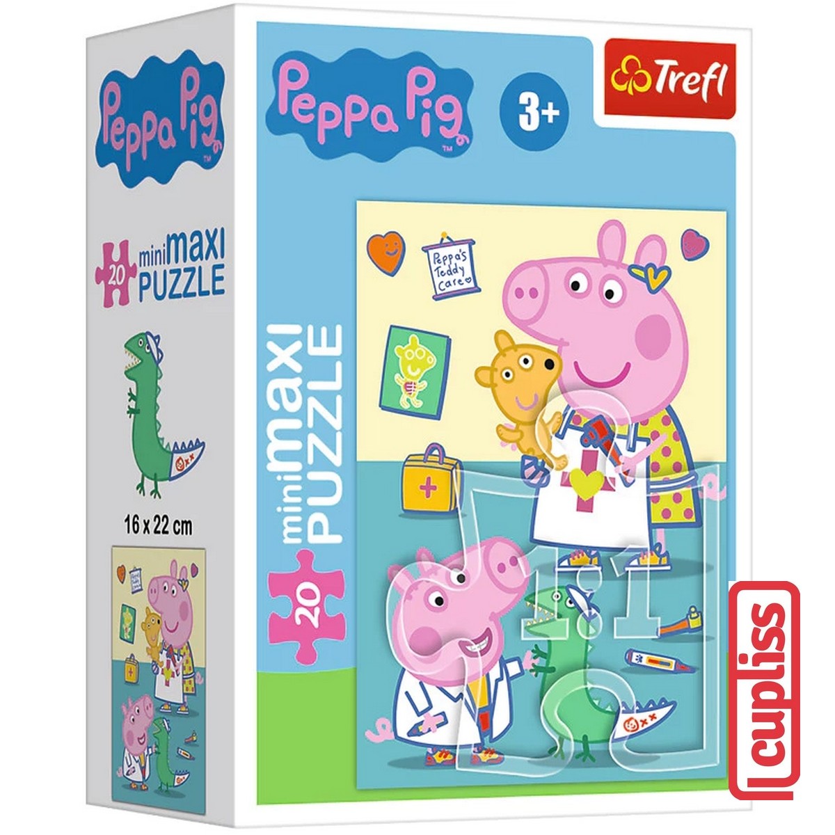 Trefl Puzzle 21127 Peppa Pig Free Day Mini Maxi 20 pcs 56033 Mainan