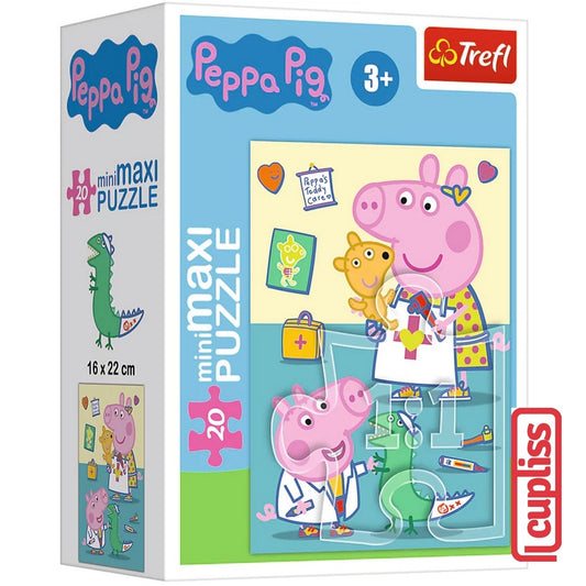 Trefl Puzzle 21127 Peppa Pig Free Day Mini Maxi 20 pcs 56033 Mainan