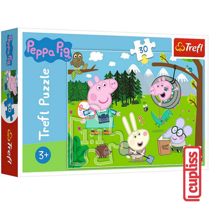 Trefl Puzzle 18245 Peppa Pig Forest 30 pcs Mainan