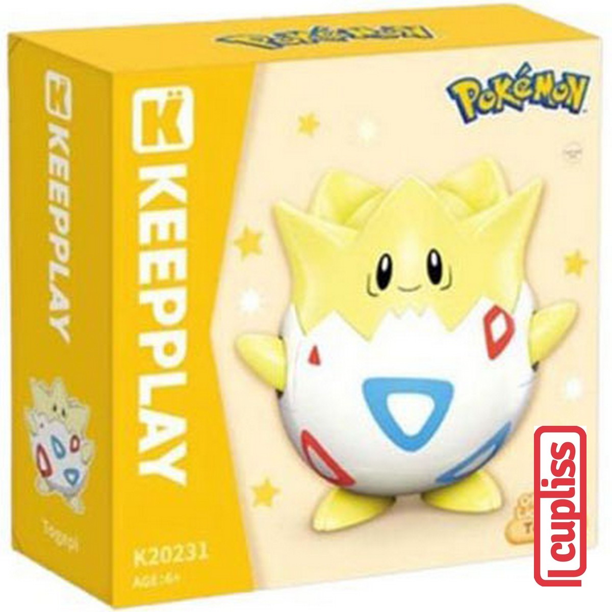 QMAN Keeppley K20231 Kuppy Togepi Figure Pokemon Bricks Balok Mainan