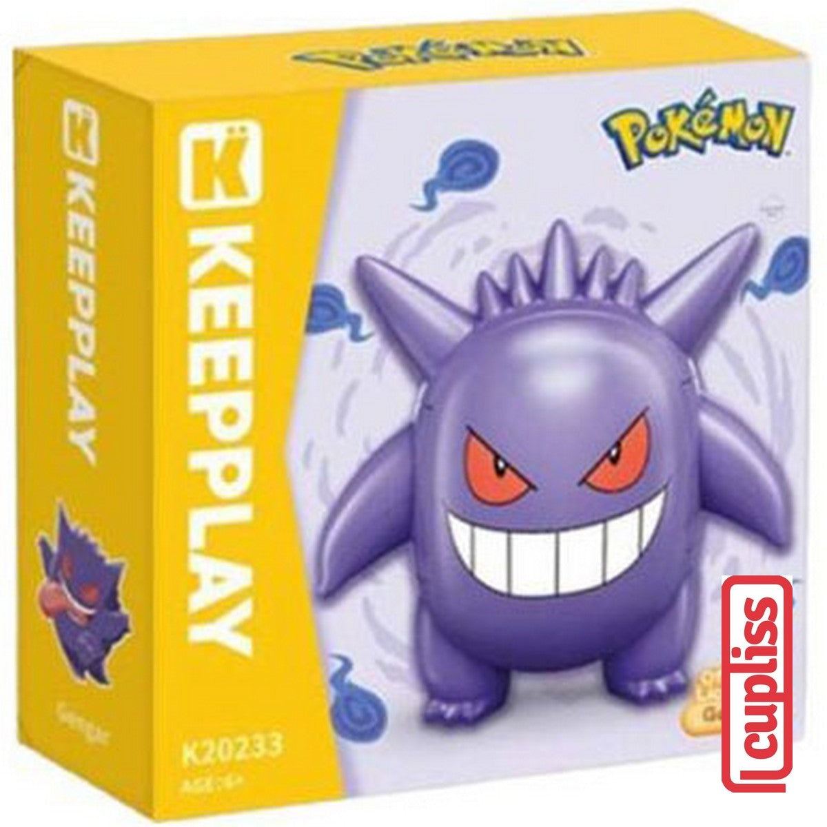 QMAN Keeppley K20233 Kuppy Gengar Figure Pokemon Bricks Balok Mainan