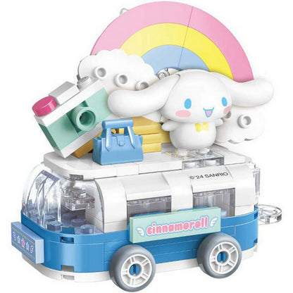 QMAN Keeppley K20832 Sanrio Cinnamoroll Leisurely Journey Figure Mainan