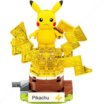 QMAN Keeppley B0101 Mini Pikachu Poke Ball Pokemon Bricks Asia Balok Mainan