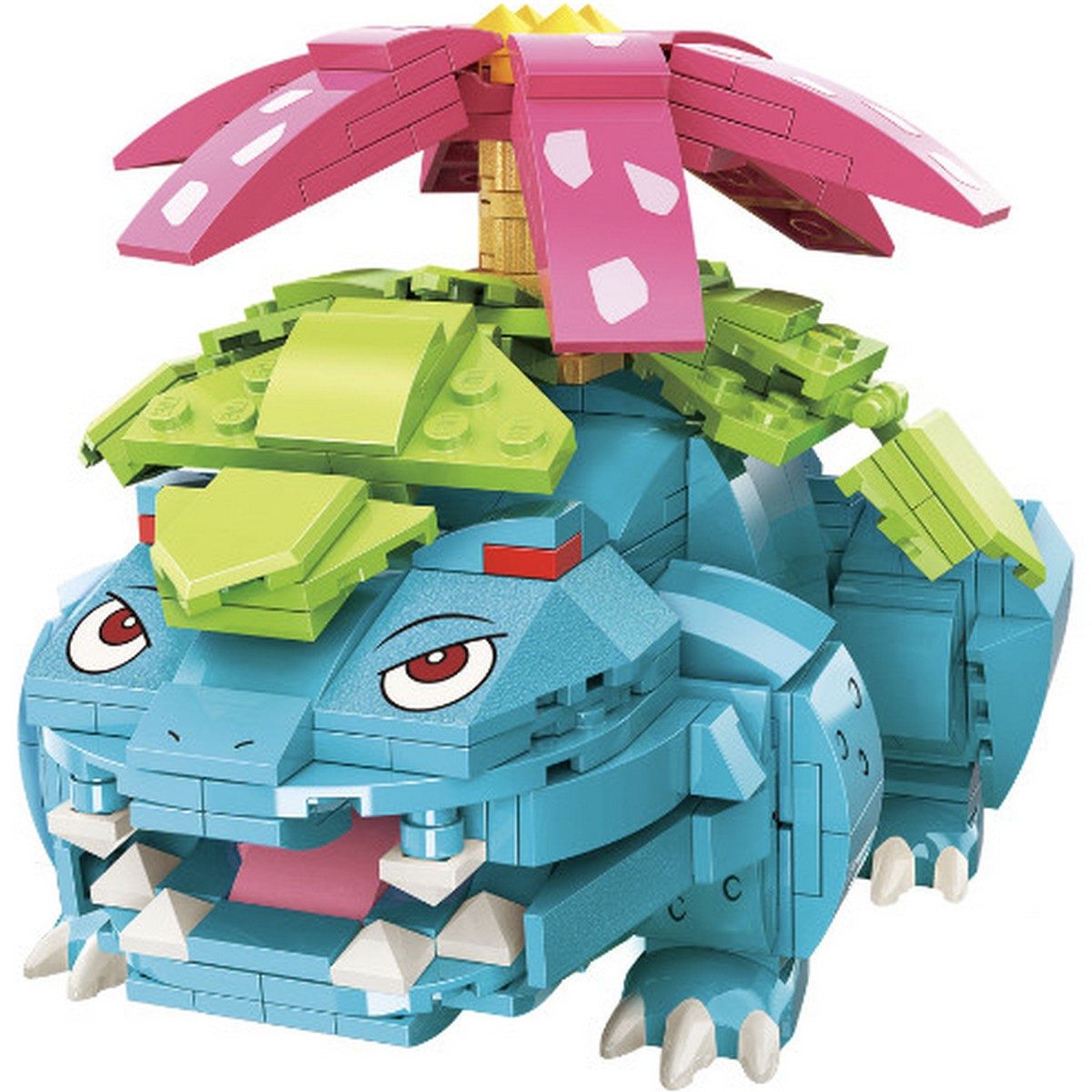 QMAN Keeppley B0107 Venusaur Figure Pokemon Bricks Asia Balok Mainan