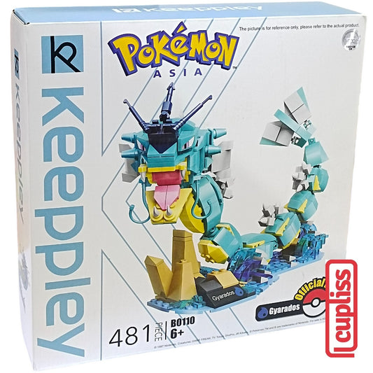 QMAN Keeppley B0110 Gyarados Figure Pokemon Bricks Asia Balok Mainan