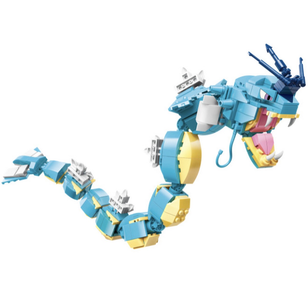 QMAN Keeppley B0110 Gyarados Figure Pokemon Bricks Asia Balok Mainan