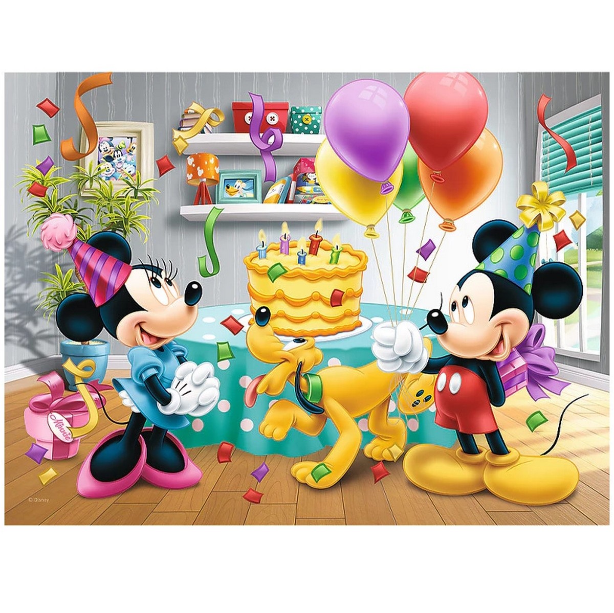 Trefl Puzzle 18211 Disney Mickey Mouse Friends Birthday Cake 30 pcs Mainan