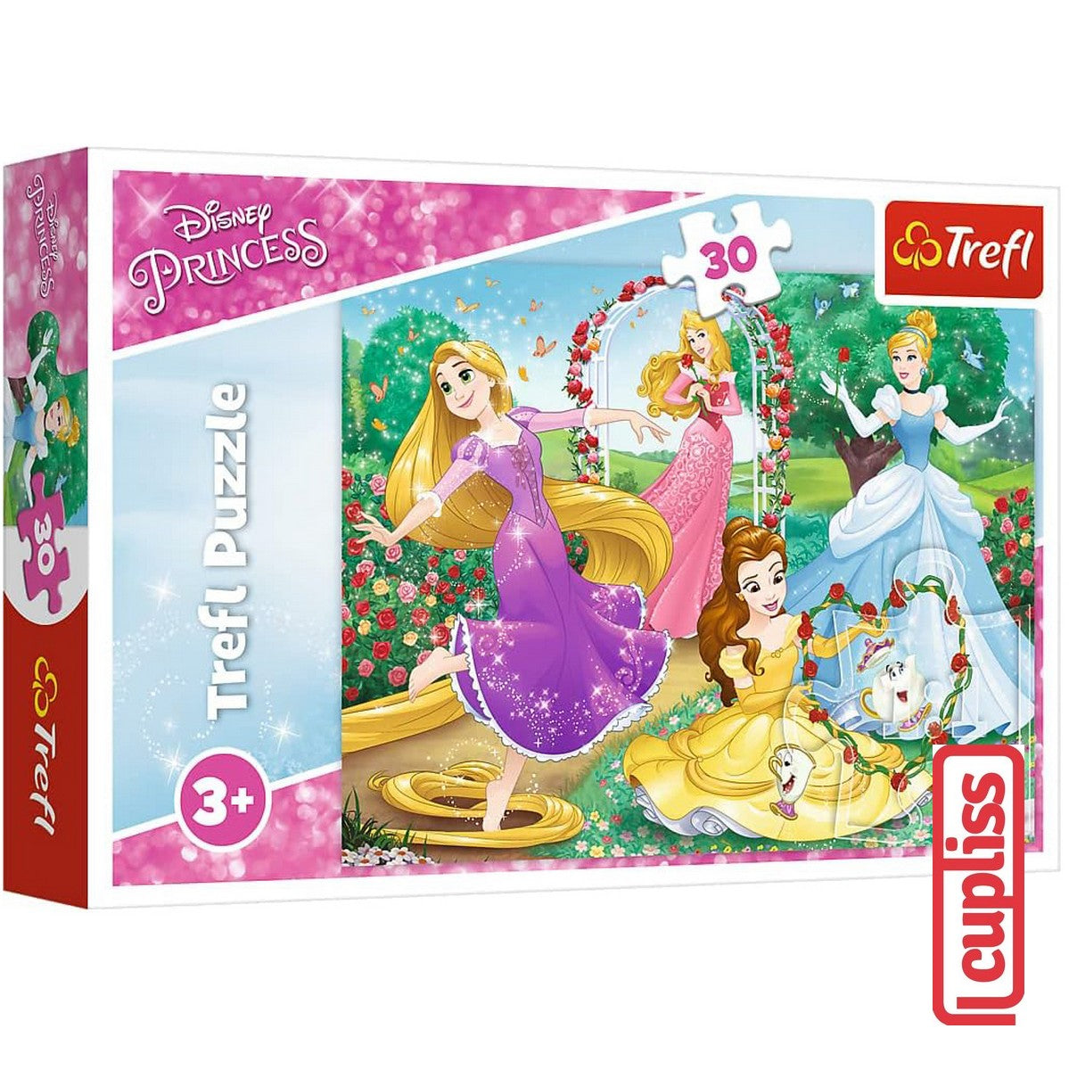 Trefl Puzzle 18267 Disney Be A Princess 30 pcs Mainan