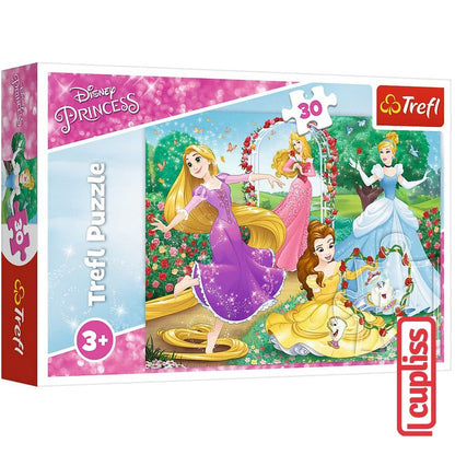 Trefl Puzzle 18267 Disney Be A Princess 30 pcs Mainan
