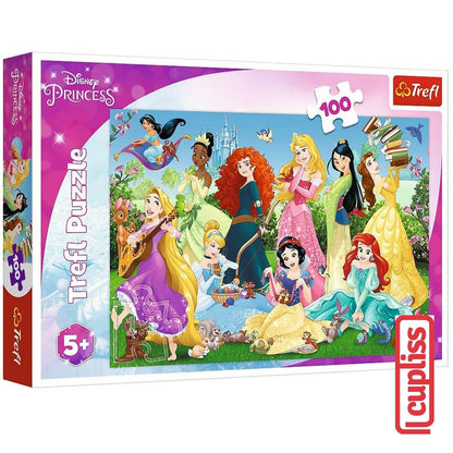 Trefl Puzzle 16417 Disney Charming Princess 100 pcs Mainan