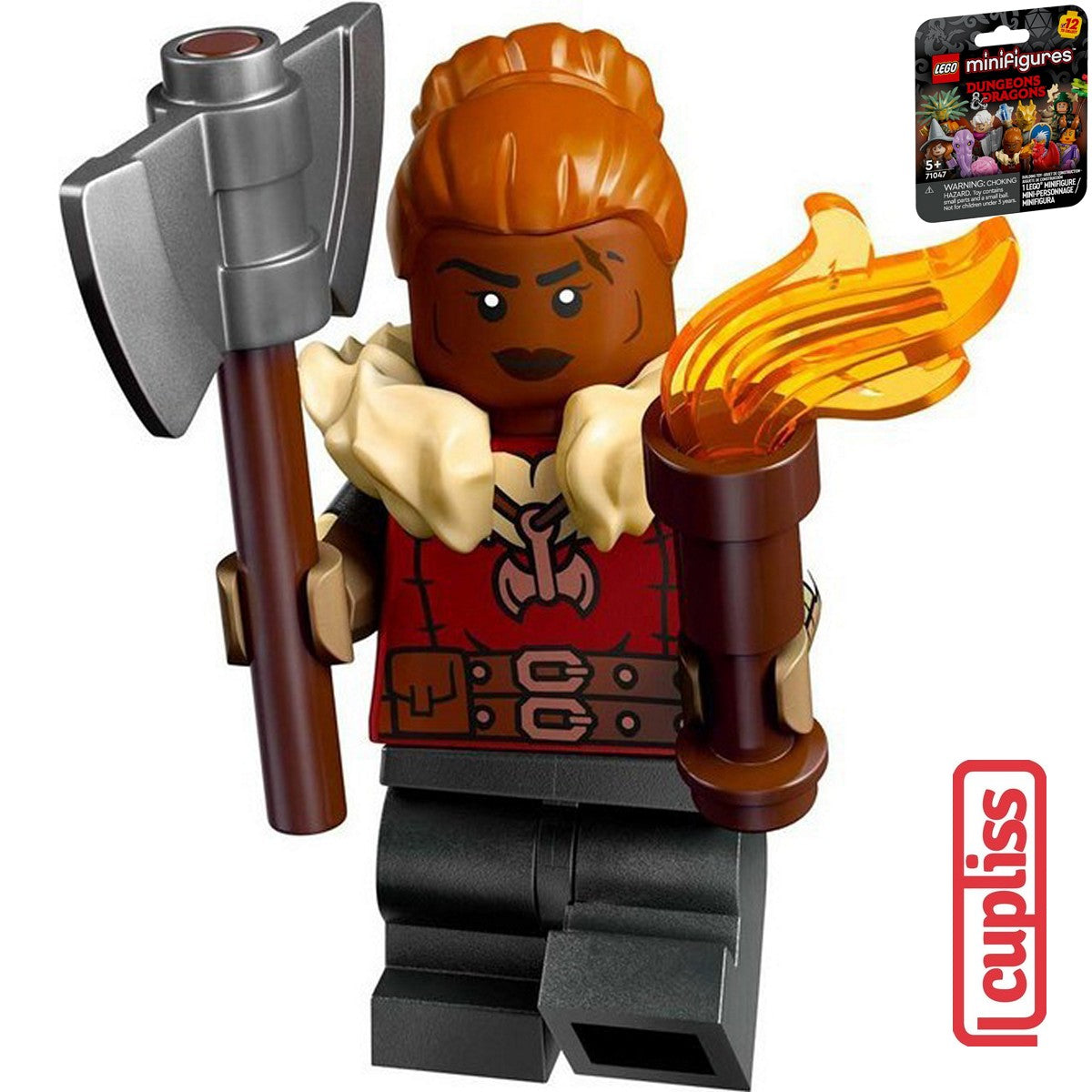 sealed - Dwarf Barbarian LEGO 71047 Minifigure Series Dungeons Dragons no 1