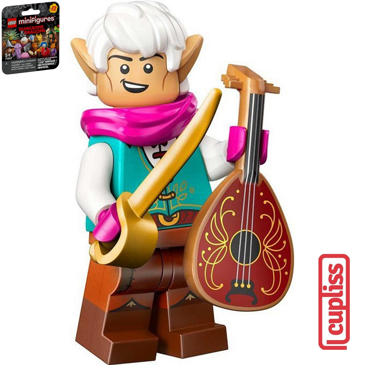 sealed - Elf Bard LEGO 71047 Minifigure Series Dungeons Dragons no 9