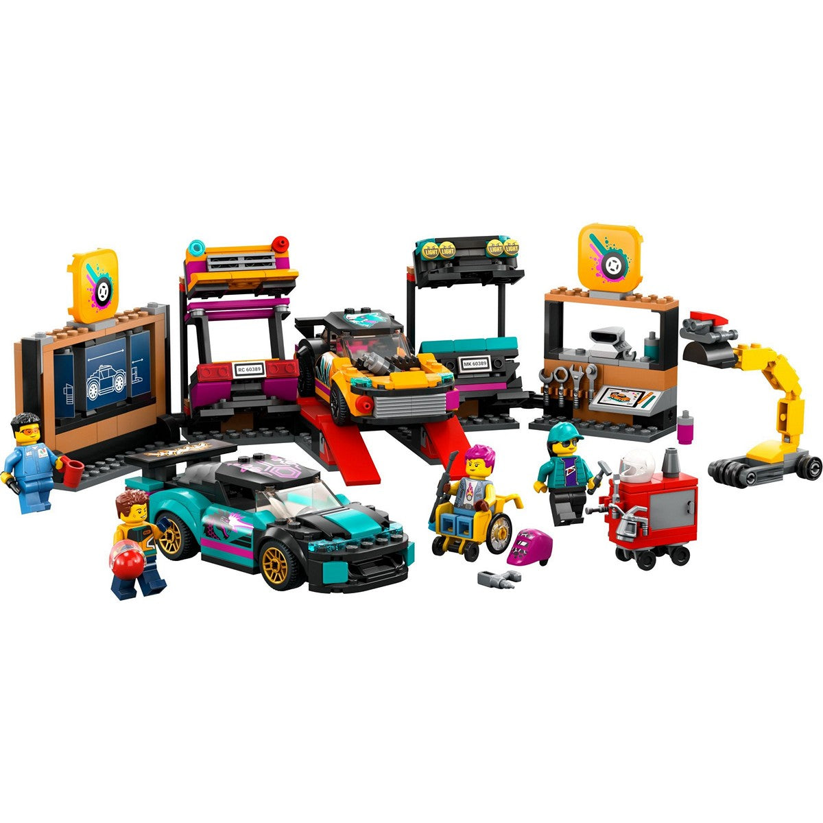 BAD BOX LEGO City 60389 Custom Car Garage