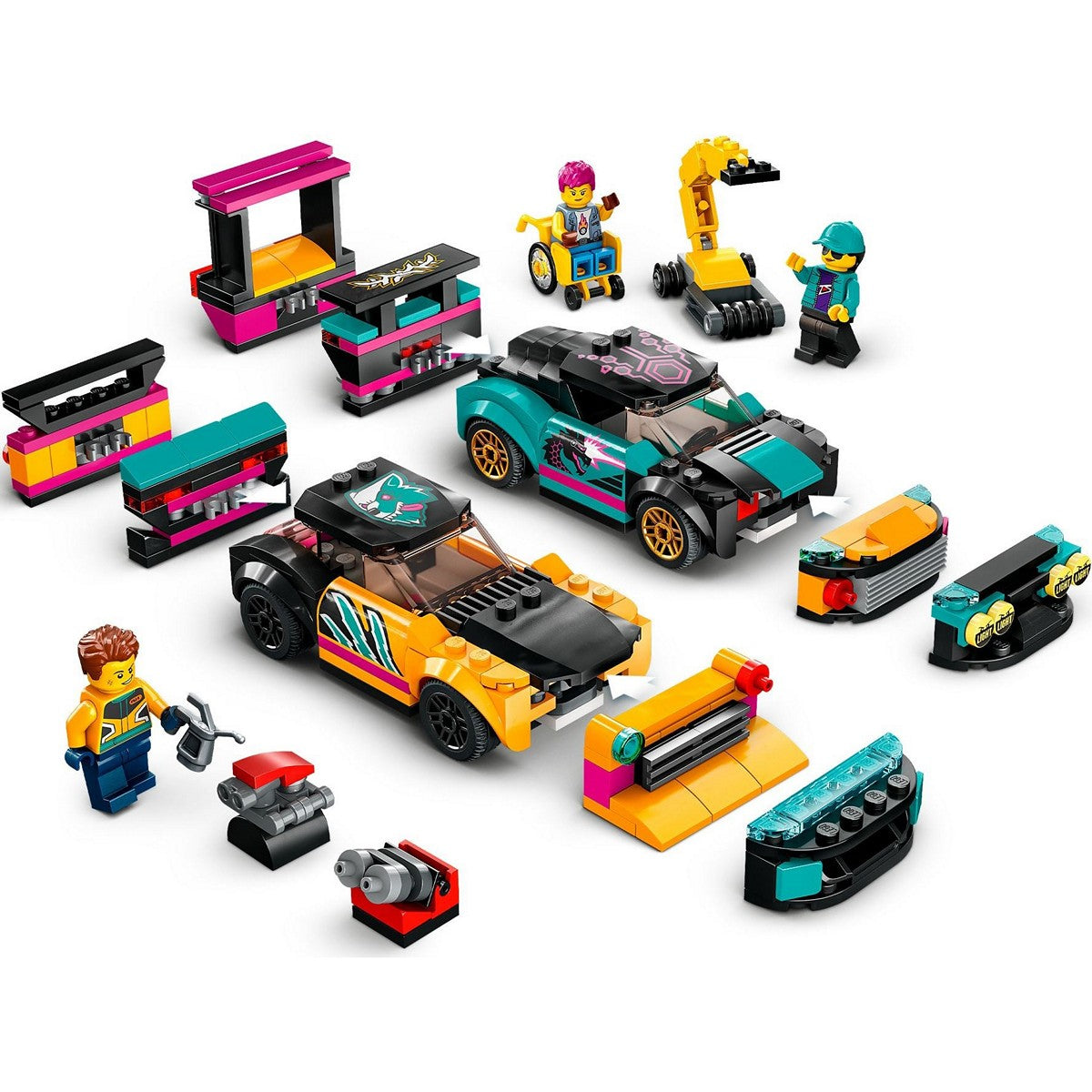 BAD BOX LEGO City 60389 Custom Car Garage