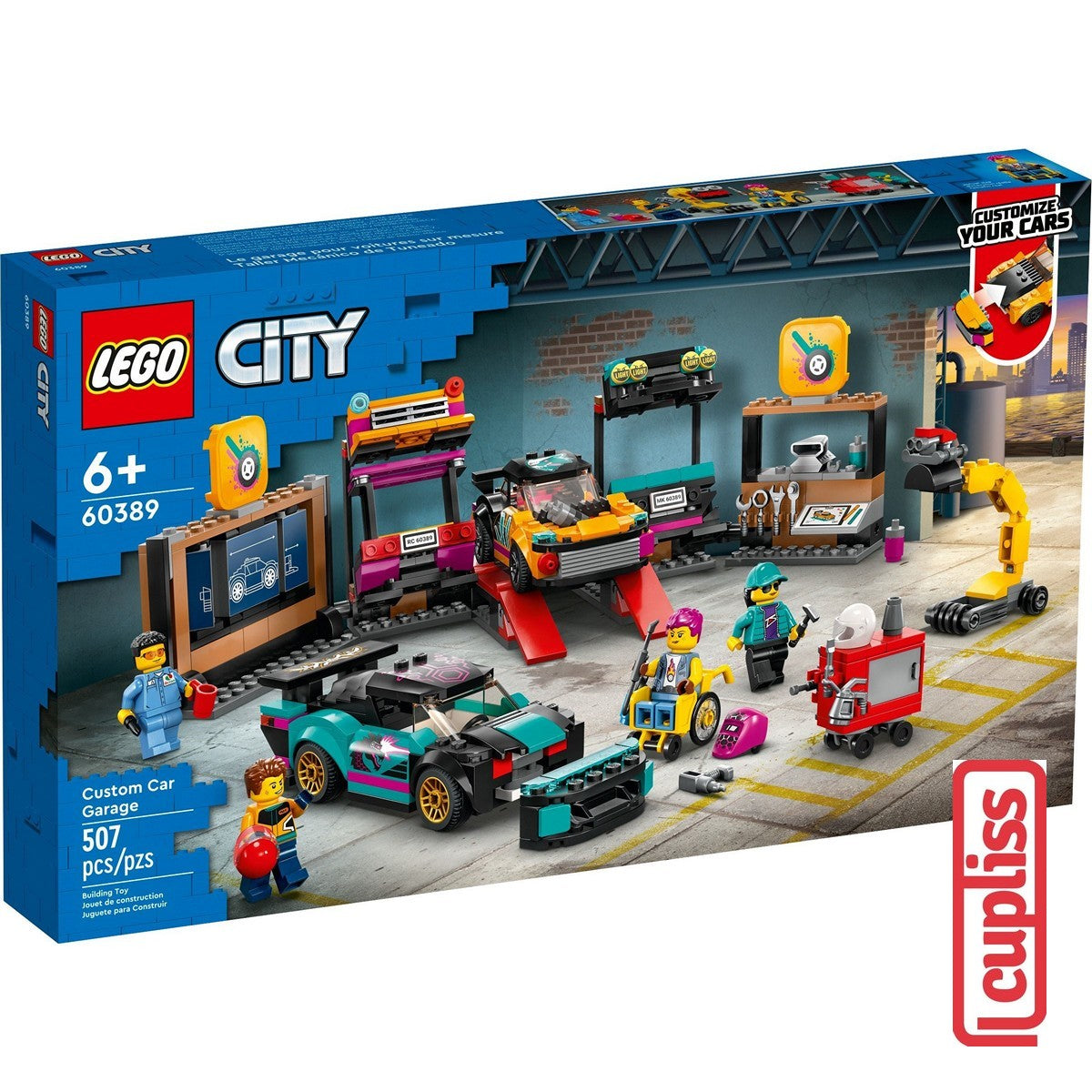 BAD BOX LEGO City 60389 Custom Car Garage