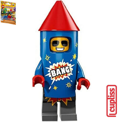Sealed - Firework Firecracker Guy LEGO 71021 Minifigure Series 18 No 5