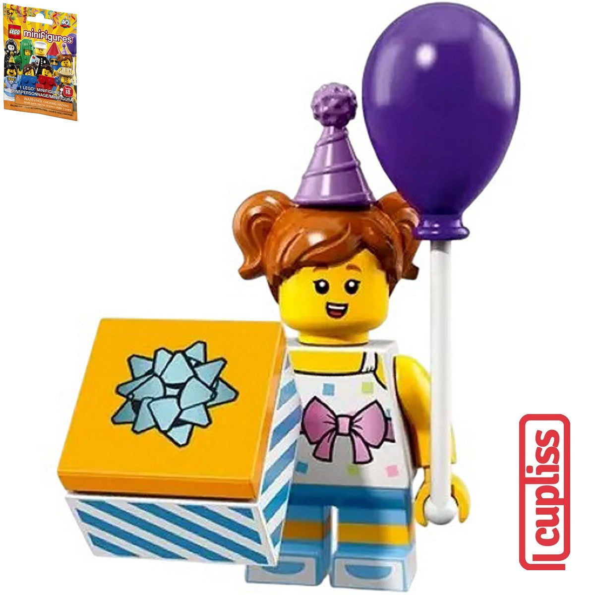 Sealed - Birthday Party Girl LEGO 71021 Minifigure Series 18 No 6