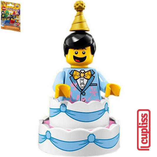 Sealed - Birthday Cake Guy LEGO 71021 Minifigure Series 18 No 10