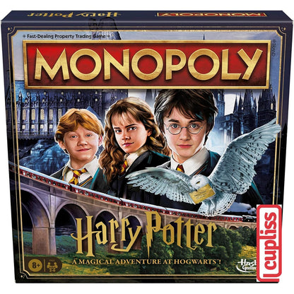 Hasbro Board Game F9422 Monopoly Harry Potter Permainan Papan Party Family Games