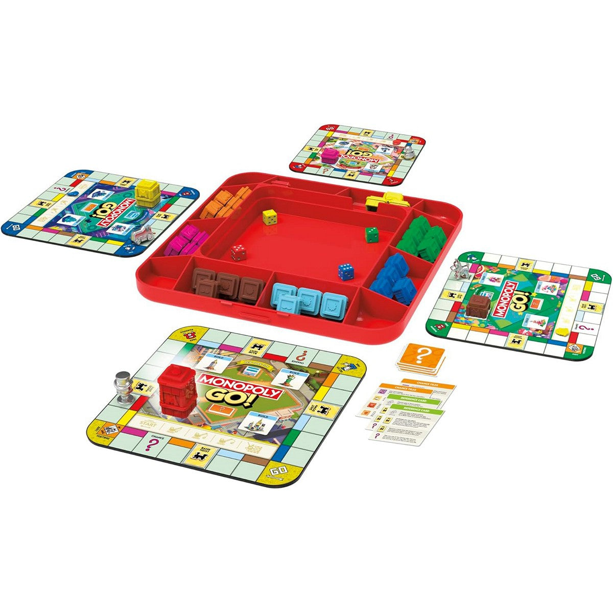 Hasbro Board Game G1291 Monopoly Go Permainan Papan Travel Games