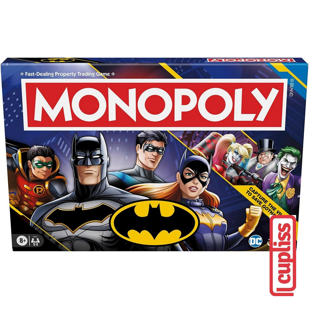 Hasbro Board Game F9930 Monopoly Batman Permainan Papan Family Games