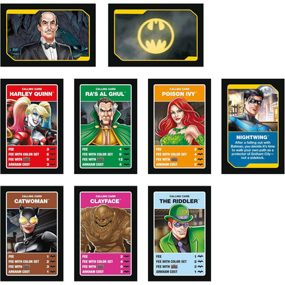 Hasbro Board Game F9930 Monopoly Batman Permainan Papan Family Games