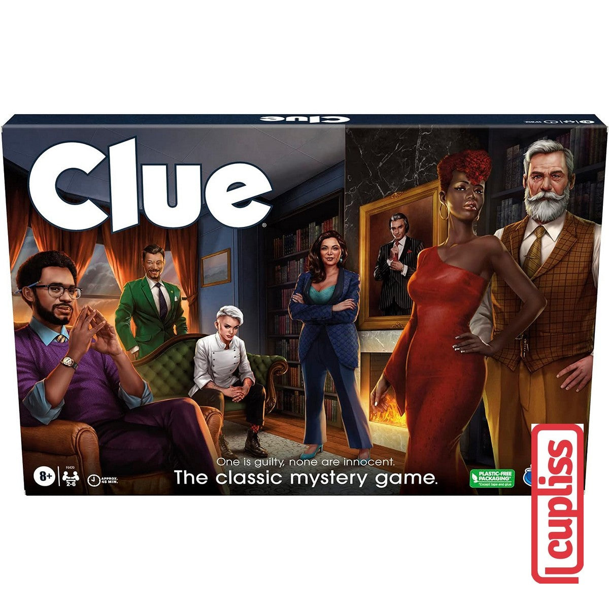 BAD BOX Hasbro Board Game F6420 Classic Clue Cluedo Permainan Papan Family Games