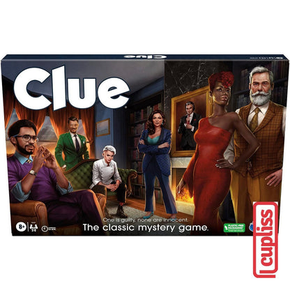 BAD BOX Hasbro Board Game F6420 Classic Clue Cluedo Permainan Papan Family Games