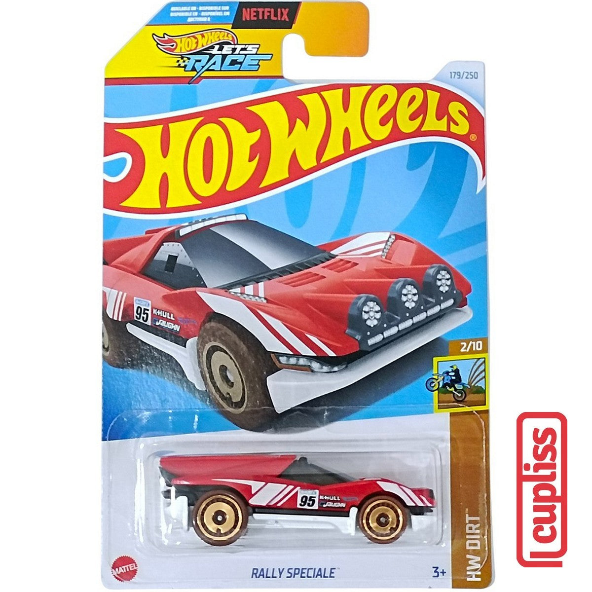 Hot Wheels HW Basic HTB25 Rally Speciale Lets Race Netflixs Mattel Hotwheels