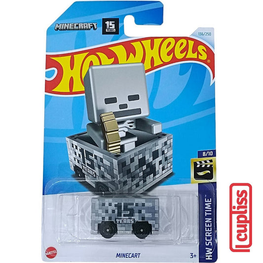 Hot Wheels HW Basic HTB38 Minecart Minecraft Mattel Hotwheels