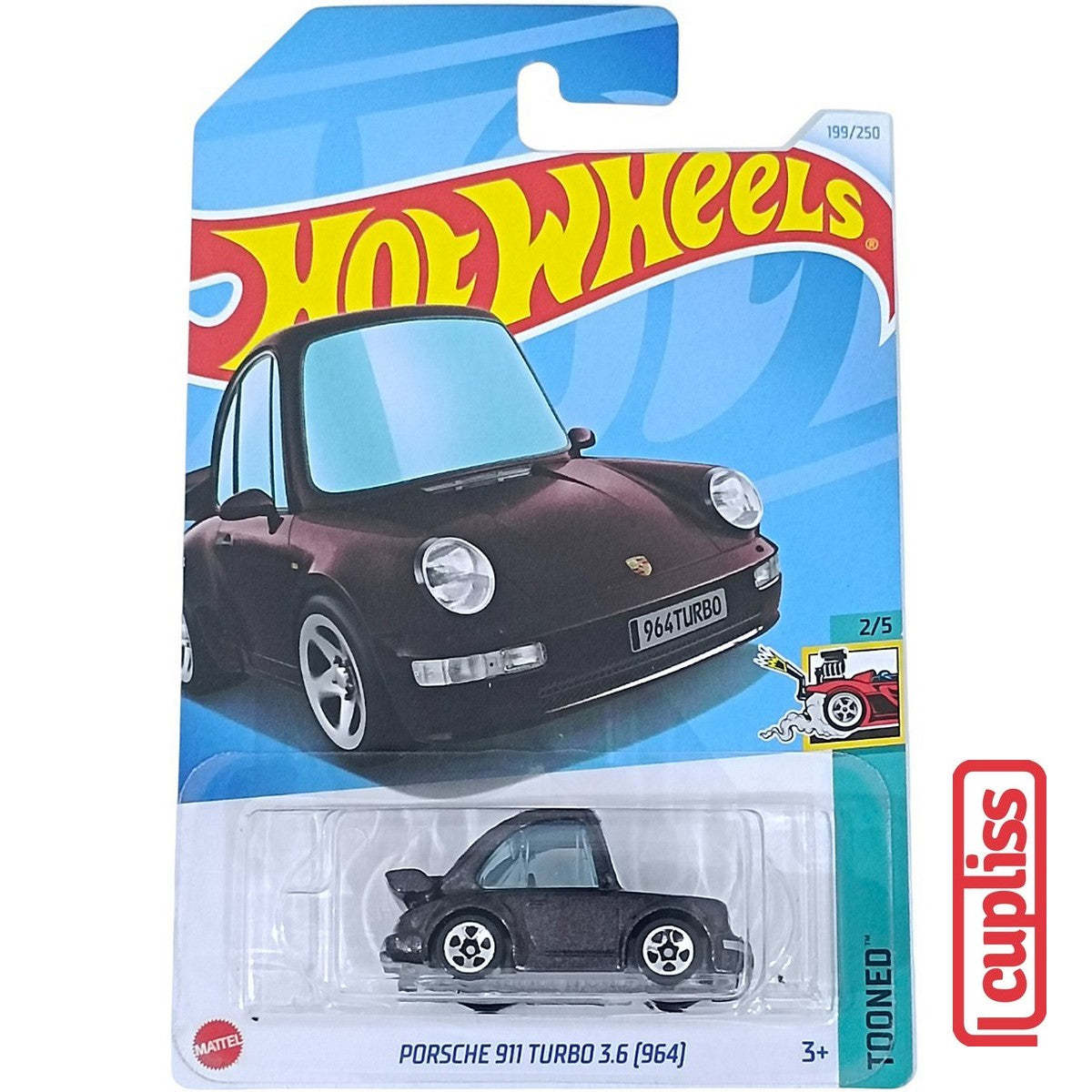 Hot Wheels HW Basic HTB41 Porsche 911 Turbo 3.6 (964) Mattel Hotwheels