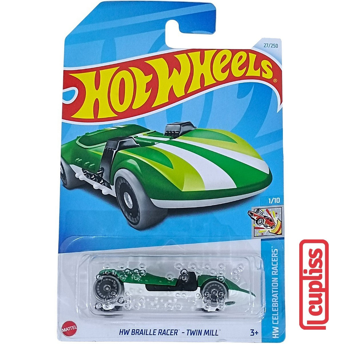 Hot Wheels HW Basic HTC99 HW Braille Racer-Twin Mill Mattel Hotwheels