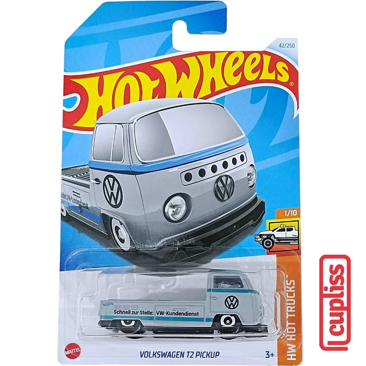 Hot Wheels HW Basic HTD04 Volkswagen T2 Pickup Mattel Hotwheels