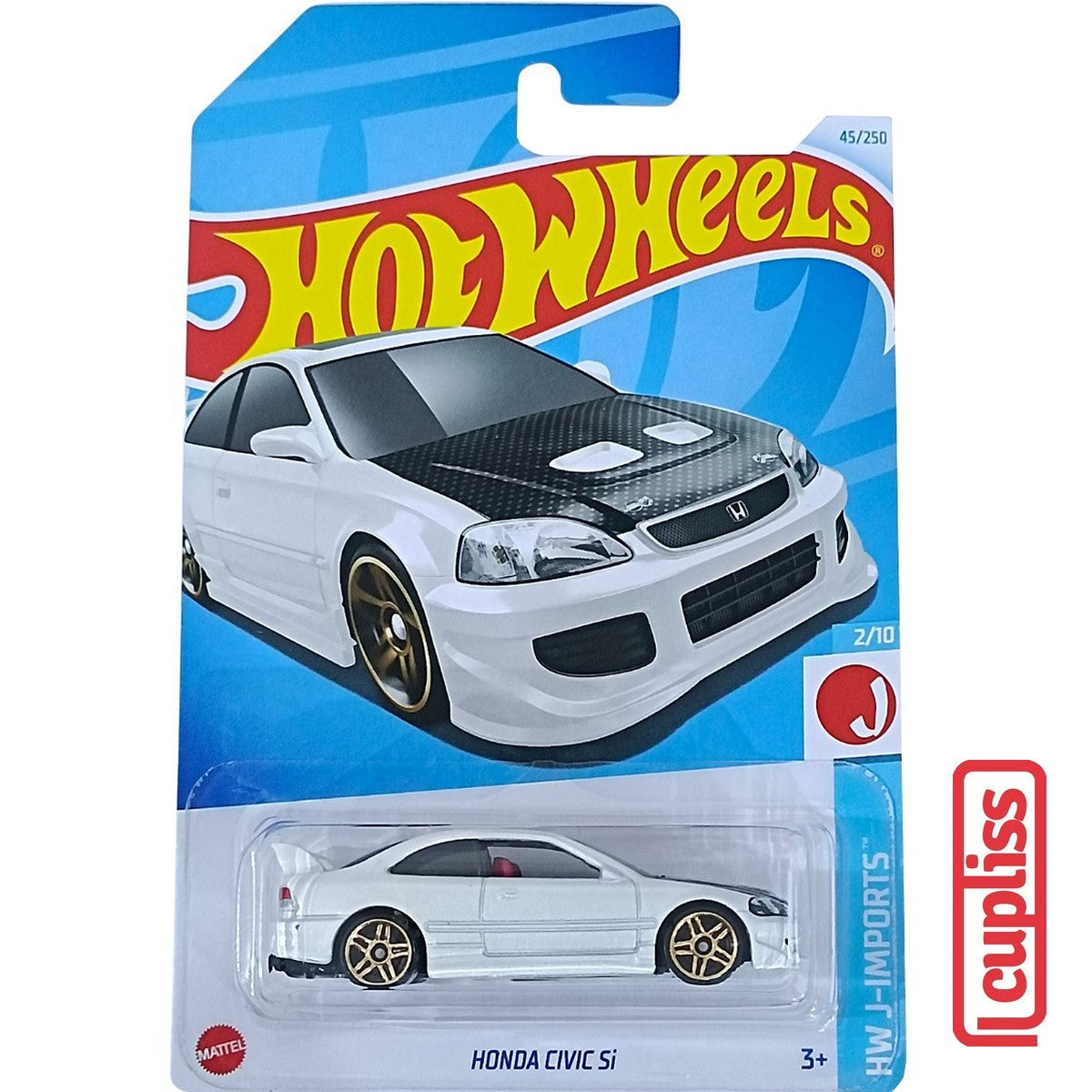 Hot Wheels HW Basic HTD07 Honda Civic Si Mattel Hotwheels
