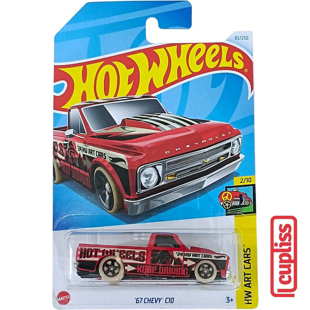 Hot Wheels HW Basic HTD72 67 Chevy C10 Mattel Hotwheels