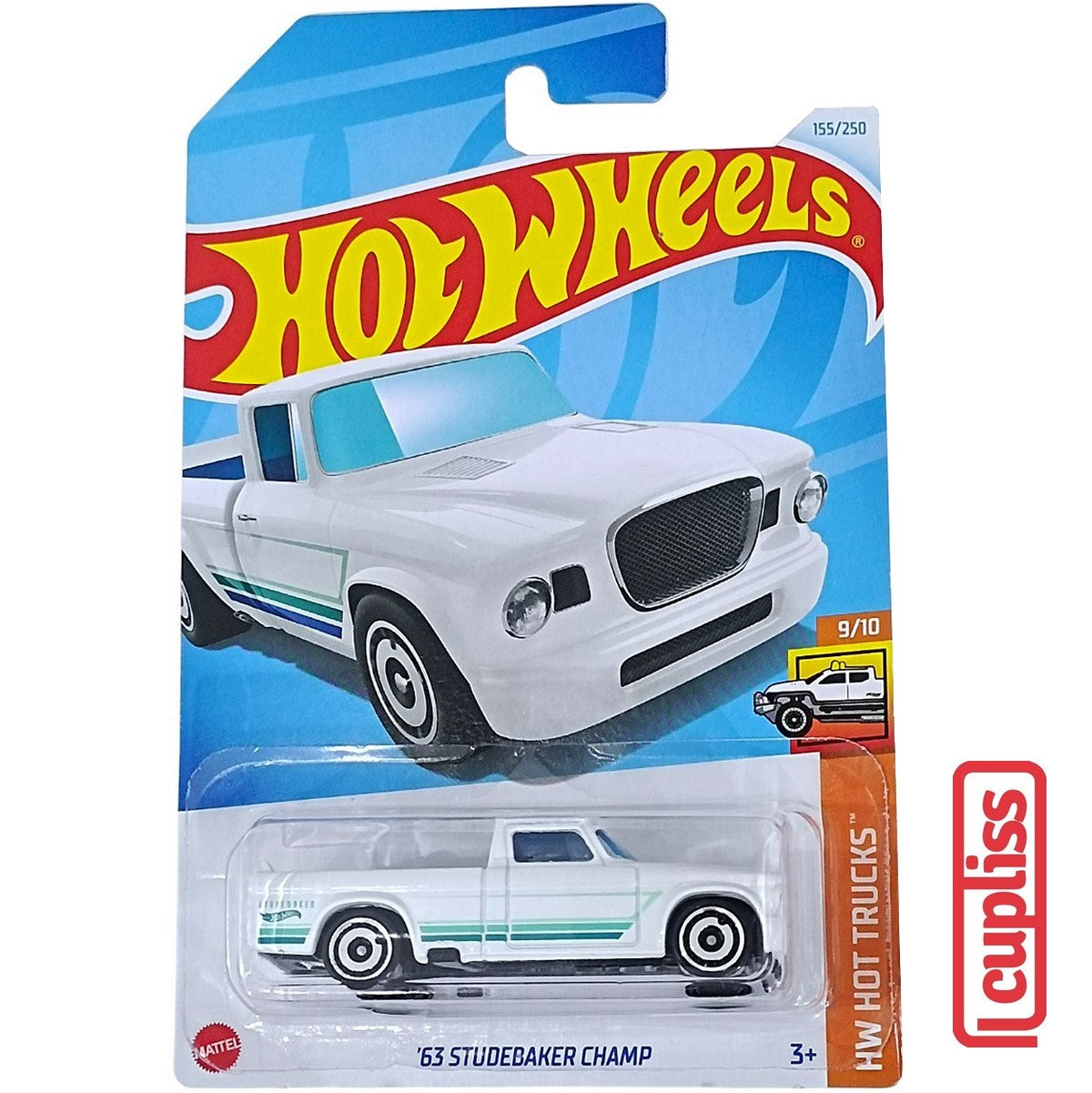 Hot Wheels HW Basic HTD76 63 Studebaker Champ Mattel Hotwheels
