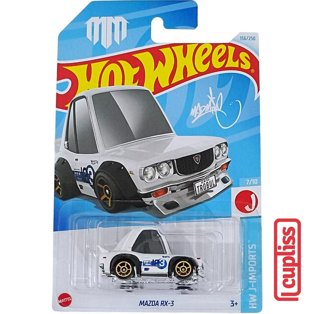 Hot Wheels HW Basic HTD77 Mazda RX-3 MM Mattel Hotwheels
