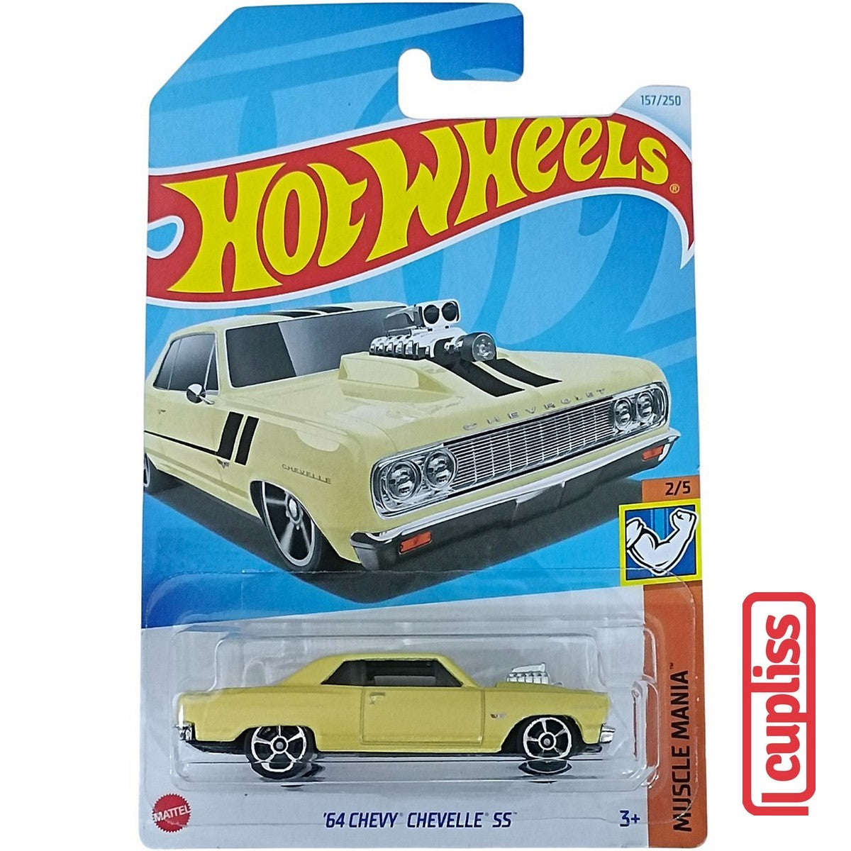 Hot Wheels HW Basic HTD79 64 Chevy Chevelle SS Mattel Hotwheels