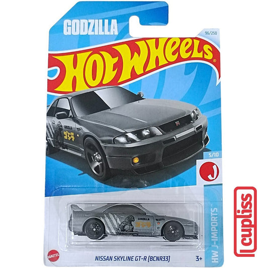 Hot Wheels HW Basic HTD96 Nissan Skyline GT-R (BCNR33) Godzilla Mattel Hotwheels