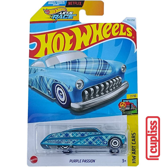 Hot Wheels HW Basic HTF22 Purple Passion Lets Race Netflix TH Reguler Mattel Hotwheels