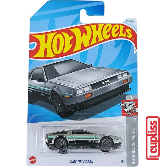 Hot Wheels HW Basic HTF28 DMC Delorean TH Reguler Mattel Hotwheels
