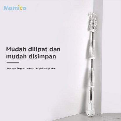 KUB x Mamiko Umbrella Stand Hanger Gantungan Baju Payung Rak Jemuran Lipat