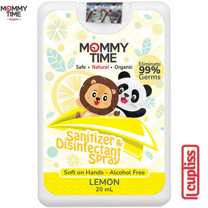 Mommy Time Hand Sanitizer Spray Lemon 20ml Bayi Baby Antibacterial